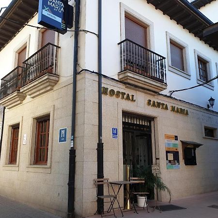 Hostal Santa Maria Cacabelos  Bagian luar foto